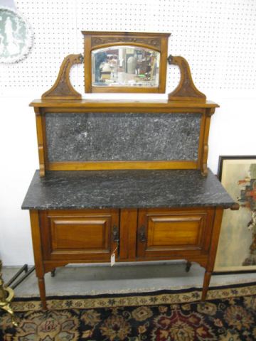 Victorian Marble Top Washstand fine