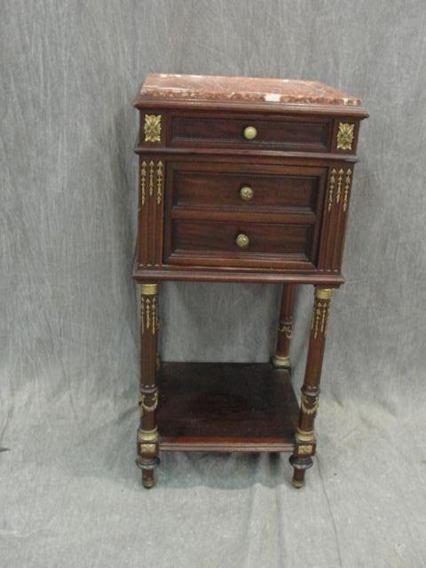 Victorian Marbletop End Table. From