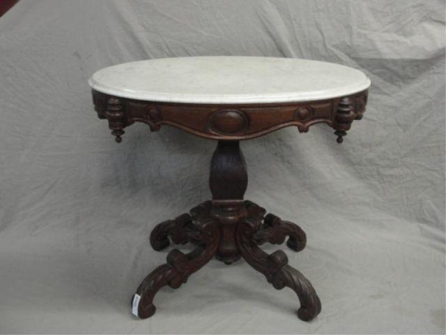 Victorian Marbletop Table. From a