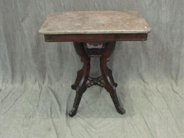 Victorian Marbletop Table. From a