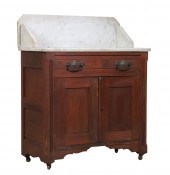 Victorian marbletop walnut was