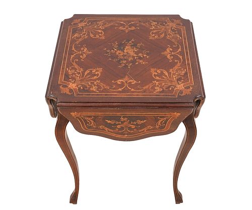 VICTORIAN MARQUETRY GAMING