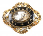 VICTORIAN MEMORIAL MOURNING BR