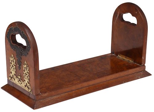 VICTORIAN METAL-MOUNTED BURLWOOD