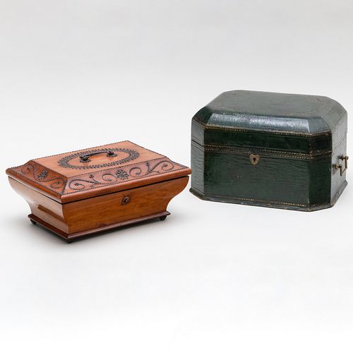VICTORIAN METAL-MOUNTED FRUITWOOD