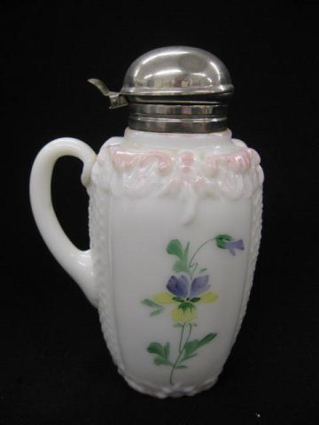 Victorian Milk Glass Syrup