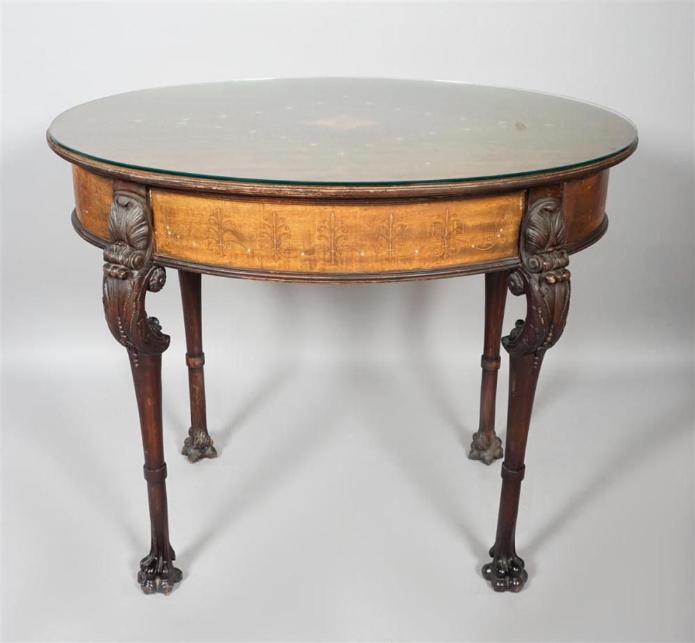 VICTORIAN MOTHER OF PEARL INLAID