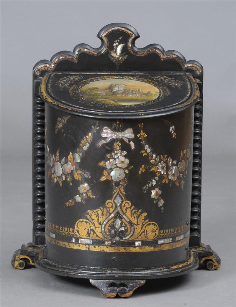 VICTORIAN MOTHER-OF-PEARL INLAID