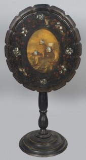 VICTORIAN MOTHER OF PEARL-INLA