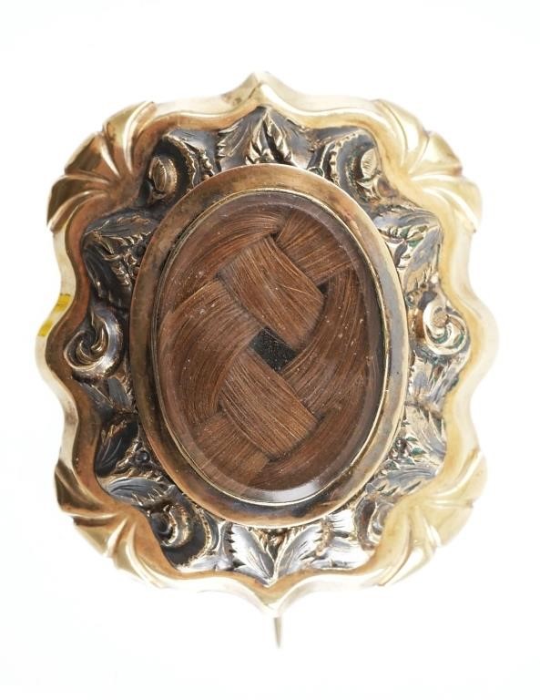 VICTORIAN MOURNING HAIR PINMemorial