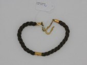 VICTORIAN MOURNING WOVEN HAIR