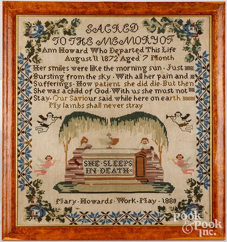 VICTORIAN NEEDLEWORK MEMORIAL