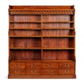 VICTORIAN OAK GOTHIC REVIVAL O