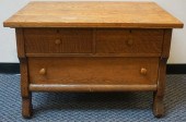 VICTORIAN OAK PRINCESS DRESSER