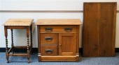 VICTORIAN OAK WASH STAND, A VI