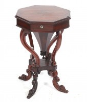 VICTORIAN OCTAGONAL TRUMPET SE