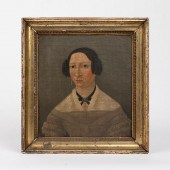 VICTORIAN OIL PORTRAIT ON CANV