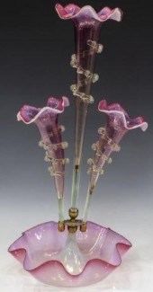 VICTORIAN OPALESCENT CRANBERRY
