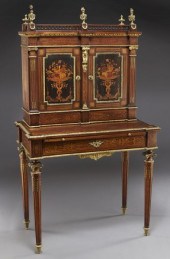 Victorian ormolu mounted marqu