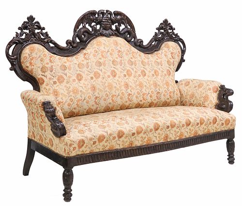 VICTORIAN ORNATELY CARVED &AMP;