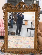 VICTORIAN OVERMANTLE MIRRORVic