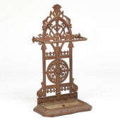 VICTORIAN PAINTED CAST-IRON ST