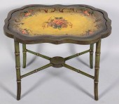 VICTORIAN PAINTED PAPIER MACHE