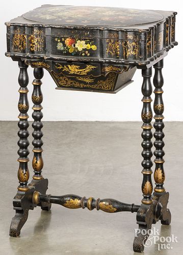 VICTORIAN PAINTED SEWING