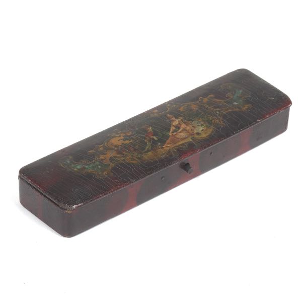 VICTORIAN PAPER-MACHE LACQUERED