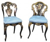 VICTORIAN PAPIER MACHE AND BLA