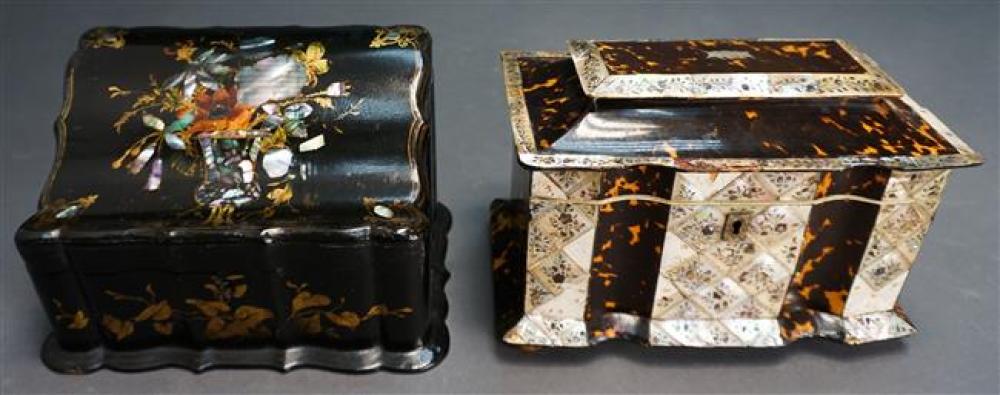 VICTORIAN PAPIER MACHE AND