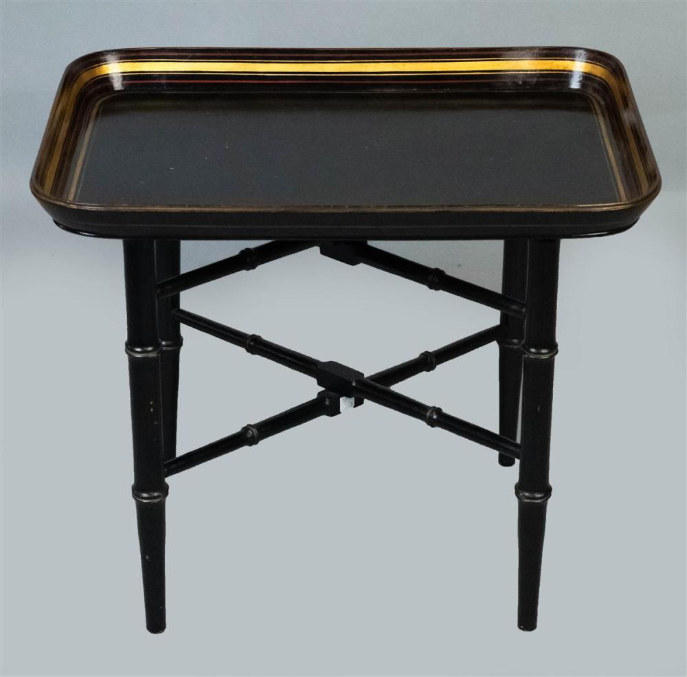 VICTORIAN PARCEL-GILT AND BLACK