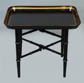 VICTORIAN PARCEL-GILT AND BLAC