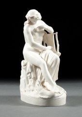 Victorian parian figure of The