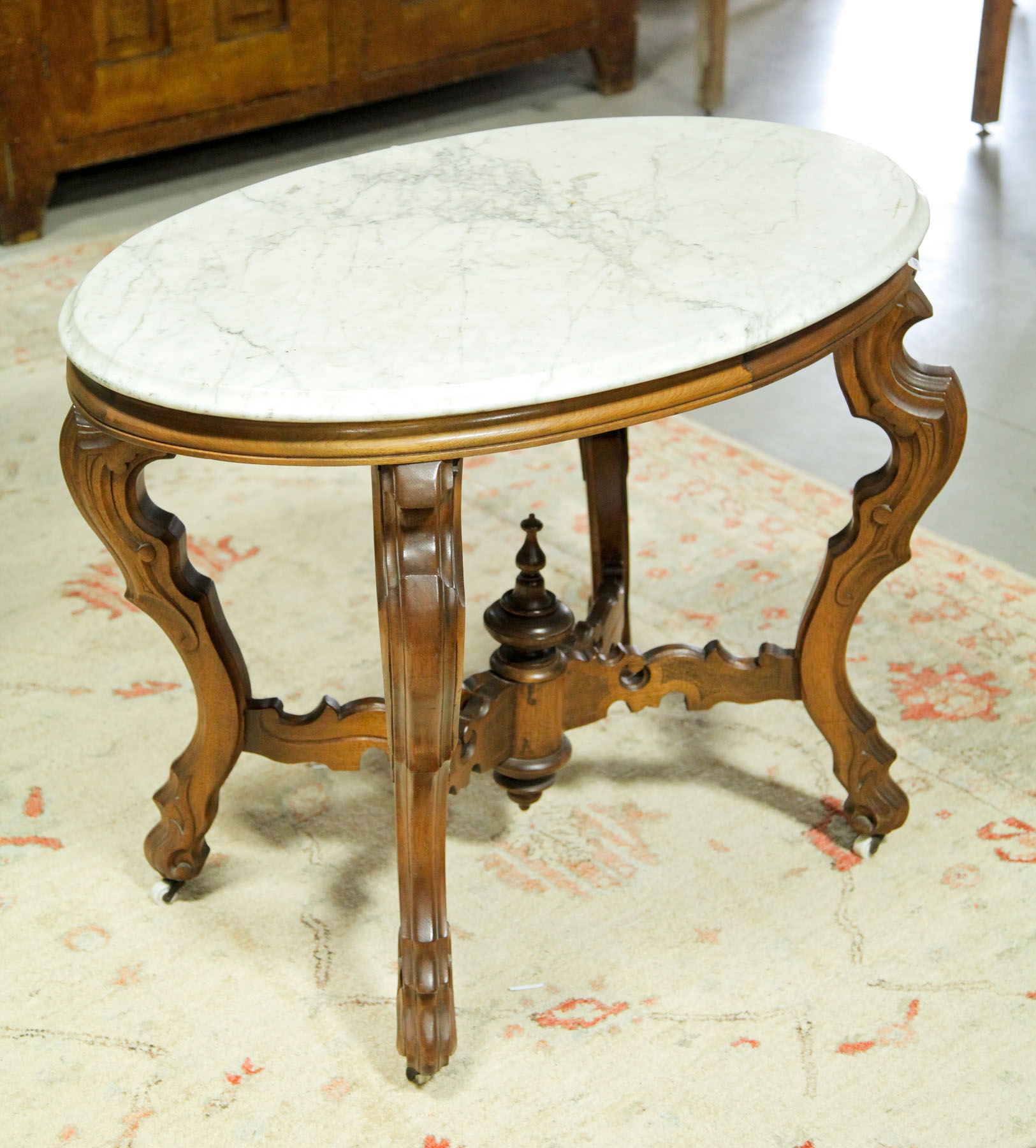 VICTORIAN PARLOR TABLE. 
