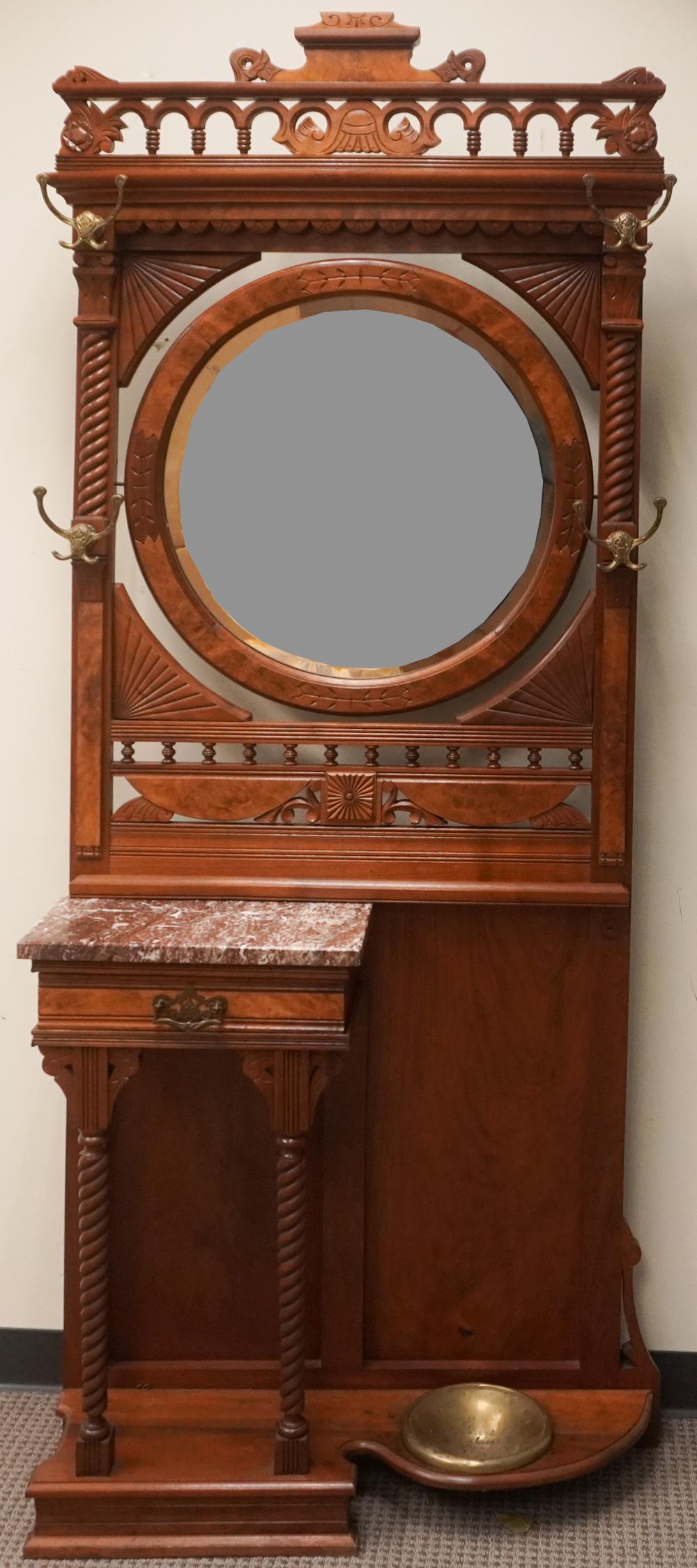VICTORIAN PARTIAL BURL WALNUT