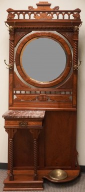 VICTORIAN PARTIAL BURL WALNUT