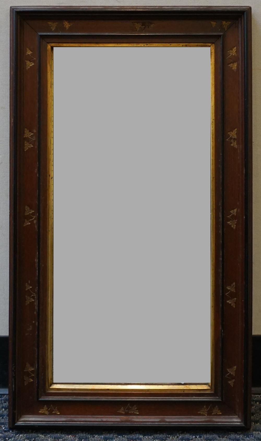 VICTORIAN PARTIAL GILT AND EBONIZED