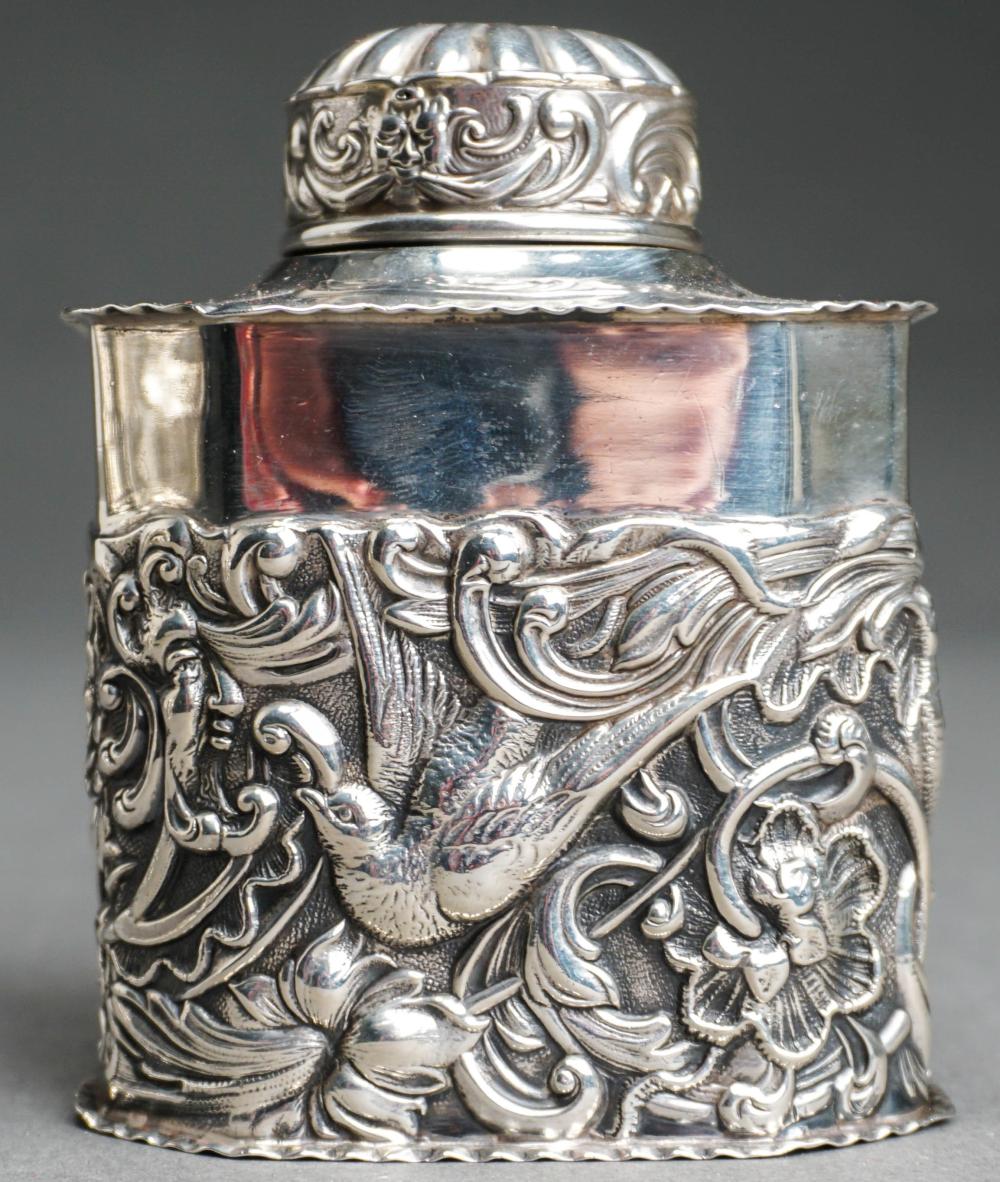 VICTORIAN PARTIAL REPOUSSE SILVER