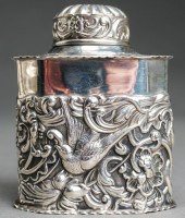 VICTORIAN PARTIAL REPOUSSE SIL