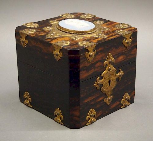 VICTORIAN PERFUME CASE WITH