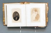 VICTORIAN PHOTOGRAPH ALBUM WIT