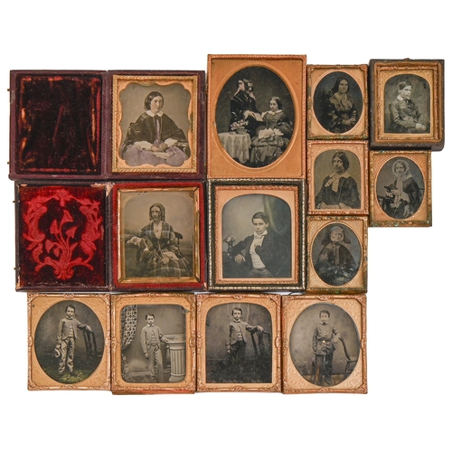 Victorian photographs. Thirteen 1/6