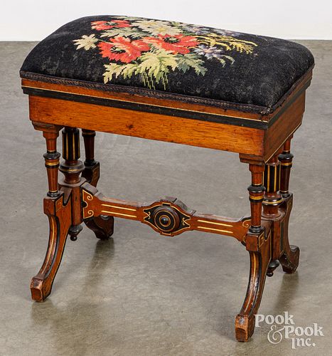 VICTORIAN PIANO STOOLVictorian