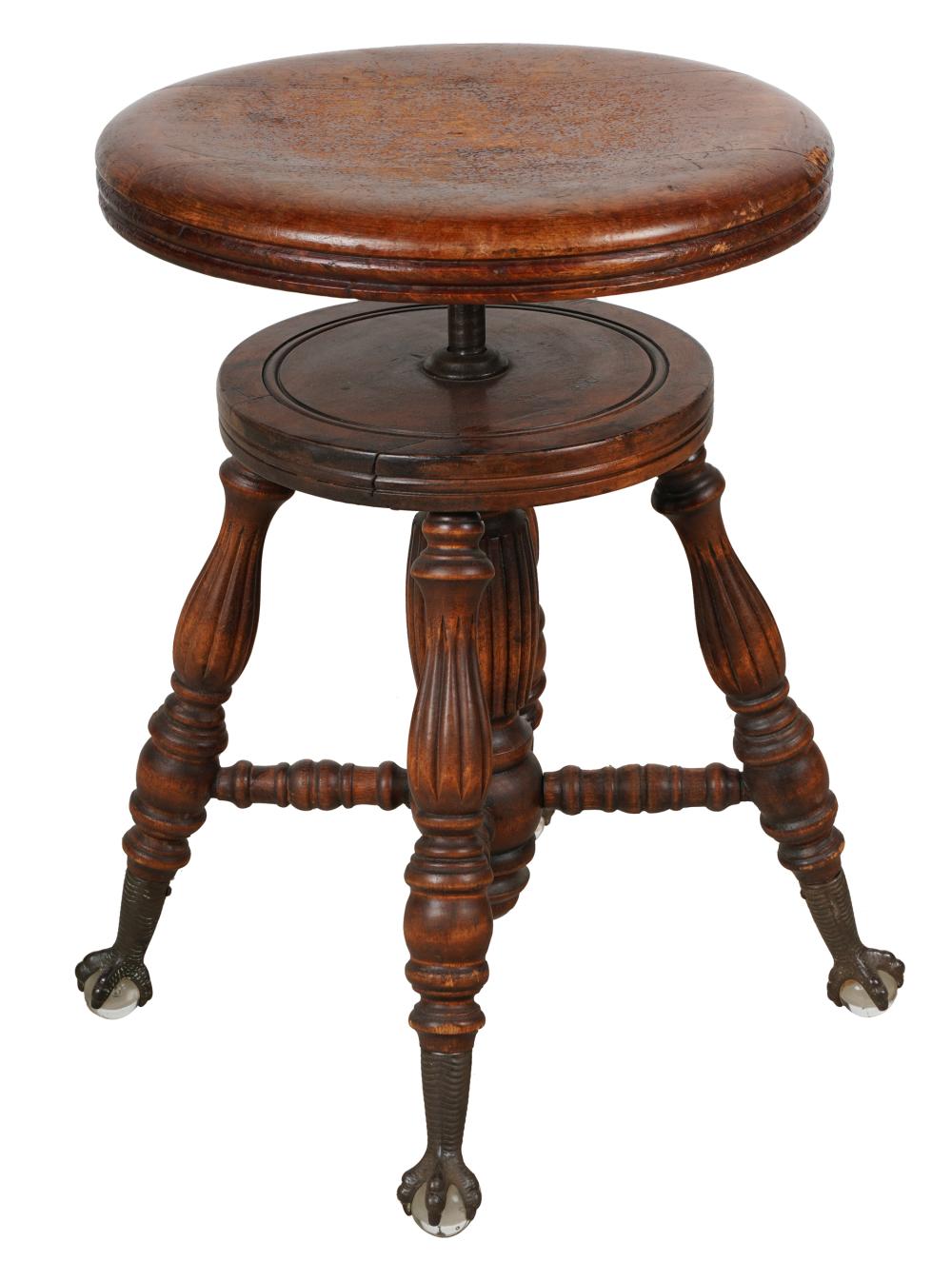 VICTORIAN PIANO STOOLwith