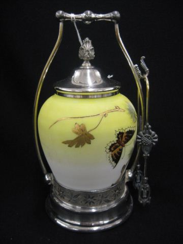 Victorian Pickle Castor enameled