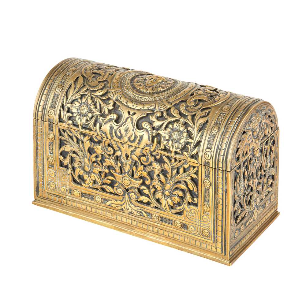 VICTORIAN PIERCED BRASS