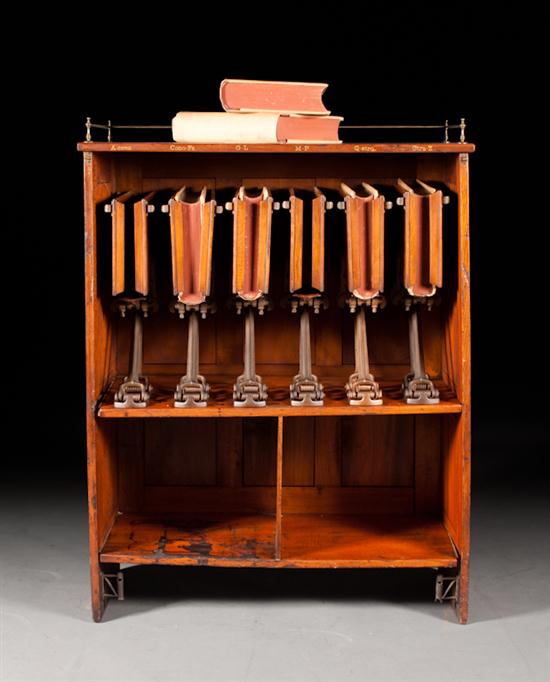 Victorian pine dictionary stand