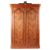 VICTORIAN PITCH PINE DOUBLE WA