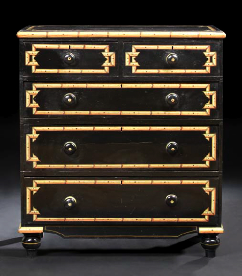 Victorian Polychromed Chest, 